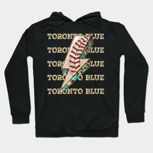 Aesthetic Design Toronto Gifts Vintage Styles Baseball Hoodie